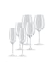 Rosenthal 6er Set Wein- und Champagner Set DiVino in transparent