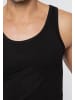 Ammann Unterhemd / Tanktop Cotton & More in Schwarz