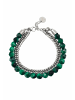 GT COLLECTION Armband Faceted-Bead in green