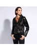 Wittchen Stylish leather jacket, woman in Black