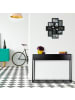 relaxdays Konsolentisch in Schwarz - (B)110 x (H)80,5 x (T)40 cm