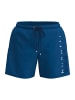 Bugatti Badeshorts Amalfi in blau-mittel-uni