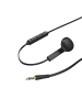 Hama Advance In-Ear Kopfhörer, kabelgebunden, Schwarz in Schwarz