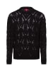 Finshley & Harding London Strickpullover in schwarz - 0002