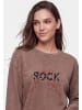 myMo ROCKS Women Sweatshirt in Coffee