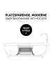 Hauck Badewanne Wash N Fold L - White / Stone - in weiss