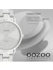 Oozoo Analog-Armbanduhr Oozoo Vintage Series silber mittel (ca. 34mm)