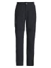 Vaude Outdoorhose Farley Zo V in Schwarz