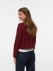 Vero Moda Strickjacke in Syrah