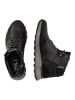 Camel Active DENALI Trekking Boot aus echtem Leder in Schwarz