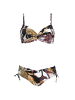 Olympia Bikini in schwarz/bunt