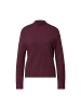 Street One Pullover in dark plum red
