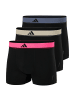 adidas 3er Pack Trunk Active Micro Flex Eco in Schwarz