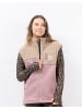 eivy Weste Lumberjackie Sherpa Vest in Sand Faded Woodrose