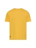 Camel Active fleXXXactive® T-Shirt mit Rundhalsausschnitt in Sonnengelb
