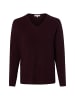Marie Lund Strickpullover in bordeaux - 0001