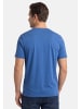 Redmond T-Shirt Basic in Dunkelblau / blau