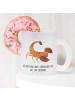 Mr. & Mrs. Panda Teetasse Sternzeichen Skorpion mit Spruch in Transparent