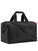 Reisenthel travelling allrounder L - Reisetasche 48 cm (forest gold) in rhombus black