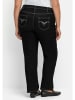 sheego Gerade Jeans in black Denim