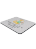 Mr. & Mrs. Panda Mousepad Designer Überblick mit Spruch in Grau Pastell