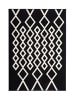 Teppich Boss Kurzflor Teppich Laura 425 in Schwarz Elfenbein