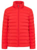 MO Herren Wattierte Winterjacke in Rot