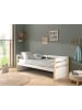 58 aufm Kessel KOJENBETT Karissa 211x77x98 aus Massivholz+MDF in Weiß/natur
