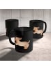 Mr. & Mrs. Panda Tasse Hund Dackel ohne Spruch in Schwarz