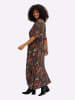 sheego by Joe Browns Maxikleid in schwarz-bedruckt