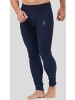 Odlo Funktionsunterwäsche "Baselayer Bottom Long Active Warm Eco" in Blau