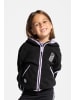Lemon explore Fleece-Sweatshirt für Mädchen in schwarz
