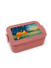 Mr. & Mrs. Panda MEPAL Bentobox Fuchs Sterne Design mit Spruch in Rot Pastell
