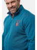 Men Plus Sweatshirt in rauchblau