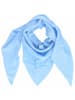 COFI 1453 Lian Schal Halstuch Elagentes Modeaccessoires aus 100% Baumwolle in Hellblau