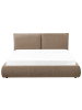 Beliani Doppelbett VINAY in Braun - (W) 176 x (H) 90 x (L) 233 cm