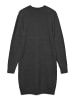 Vero Moda Strickkleid in Dark Grey Melange