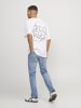 Jack & Jones Tapered Fit Jeans in Blue Denim