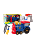Wisam® Cartoon drehende Lokomotive DIY Marineblau