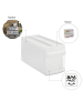 Rotho Systemix Schubladenbox mit 7l Schub, Kunststoff (PP) in Transparent