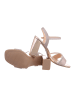 Ital-Design High-Heel Sandalette in Champagner