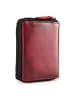 Greenburry Destressed Geldbörse RFID Schutz Leder 10.5 cm deep red