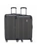 travelite City - 4-Rollen Trolley Set 2tlg. (anthrazit) in anthrazit