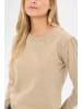 SAINT TROPEZ Strickpullover TemmaSZ Gerade Passform in Amphora Melange