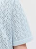 JACK & JONES Junior Gestricktes Polo in Cashmere Blue