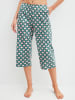 Calida 3/4-Pyjamahose in north sea green