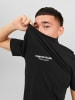 Jack & Jones 2-er Set Logo T-Shirt Kurzarm Shirt JORVESTERBRO in Schwarz