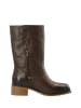 Cashott Stiefel CSVILMA in Dark Brown