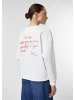 comma Sweatshirt  in  01L0_weiß
