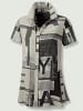 WITT WEIDEN Longbluse in schwarz-ecru-bedruckt